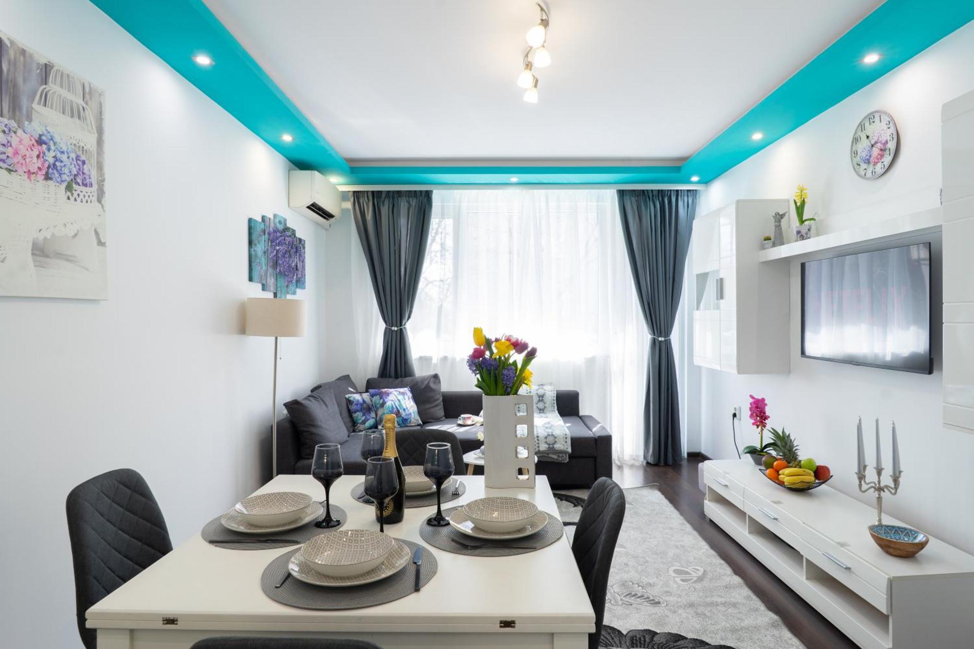 Luxury 2 Bedroom Apartment In Central Varna Exterior foto